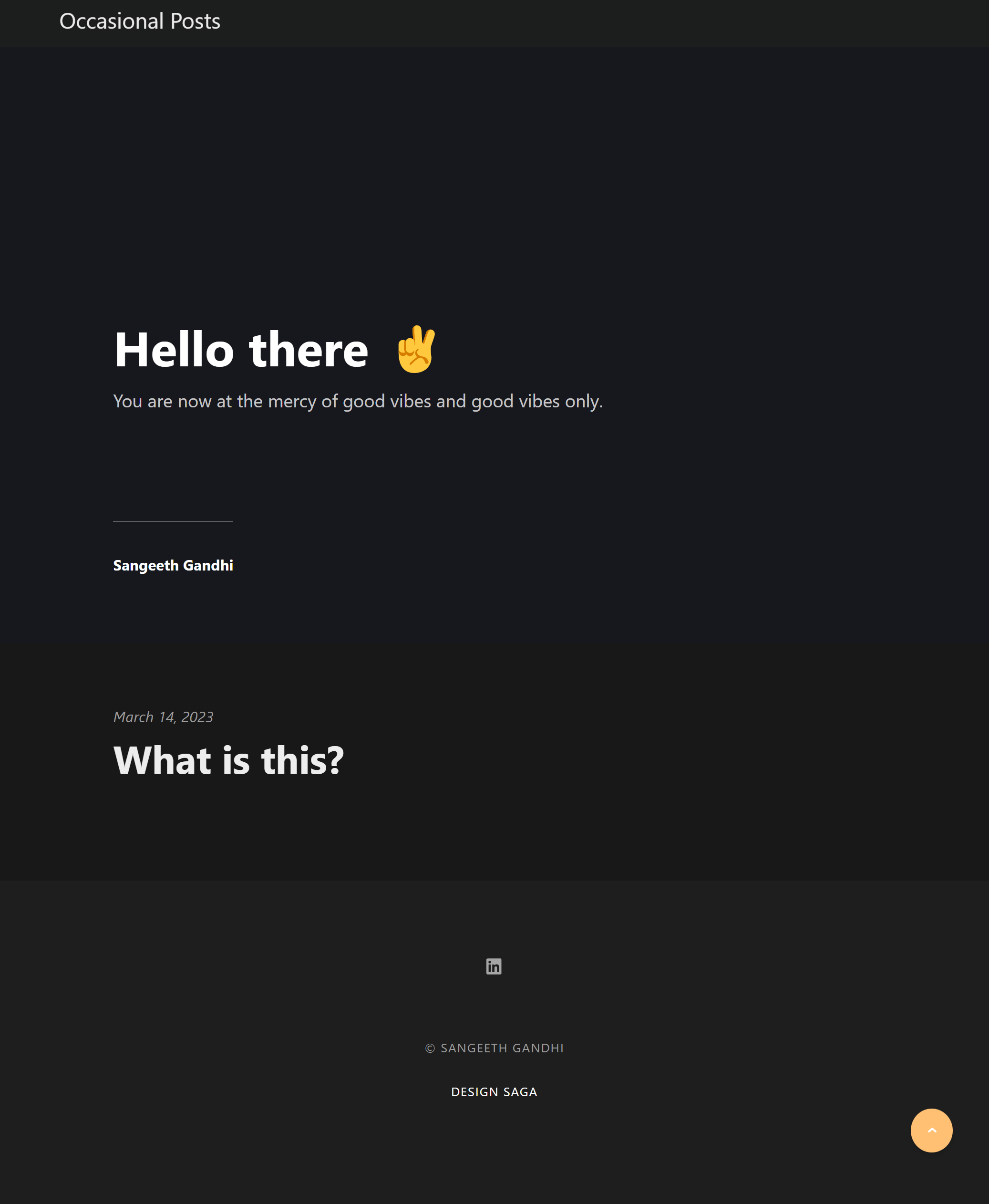 picture of the homepage as of march 14